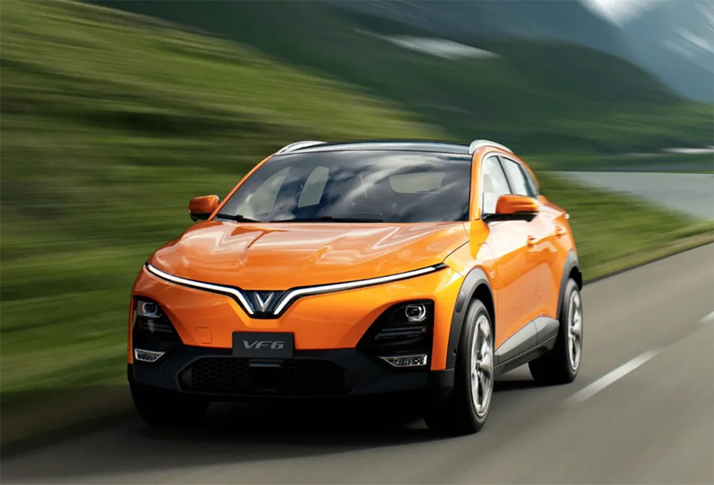 Thiết kế SUV điện hiện đại và khác biệt trên VF 6